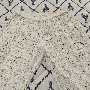 Swimsuit coverup eyelid pants